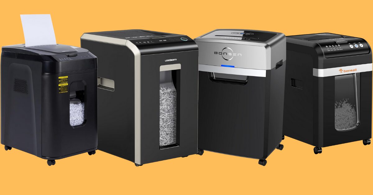 Top 5 Heavy Duty Shredder Machines in 2025